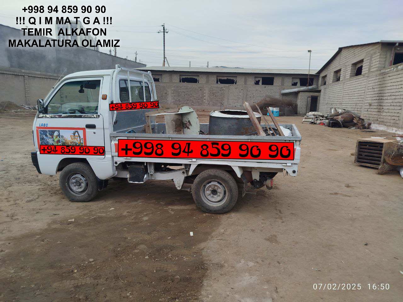 Metallolom qabul qilish Ohangaron