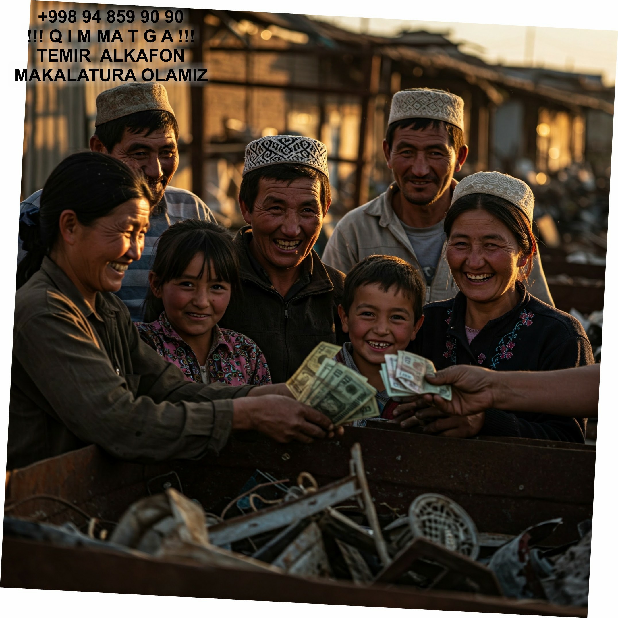 Metallolom qabul qilish Samarkand