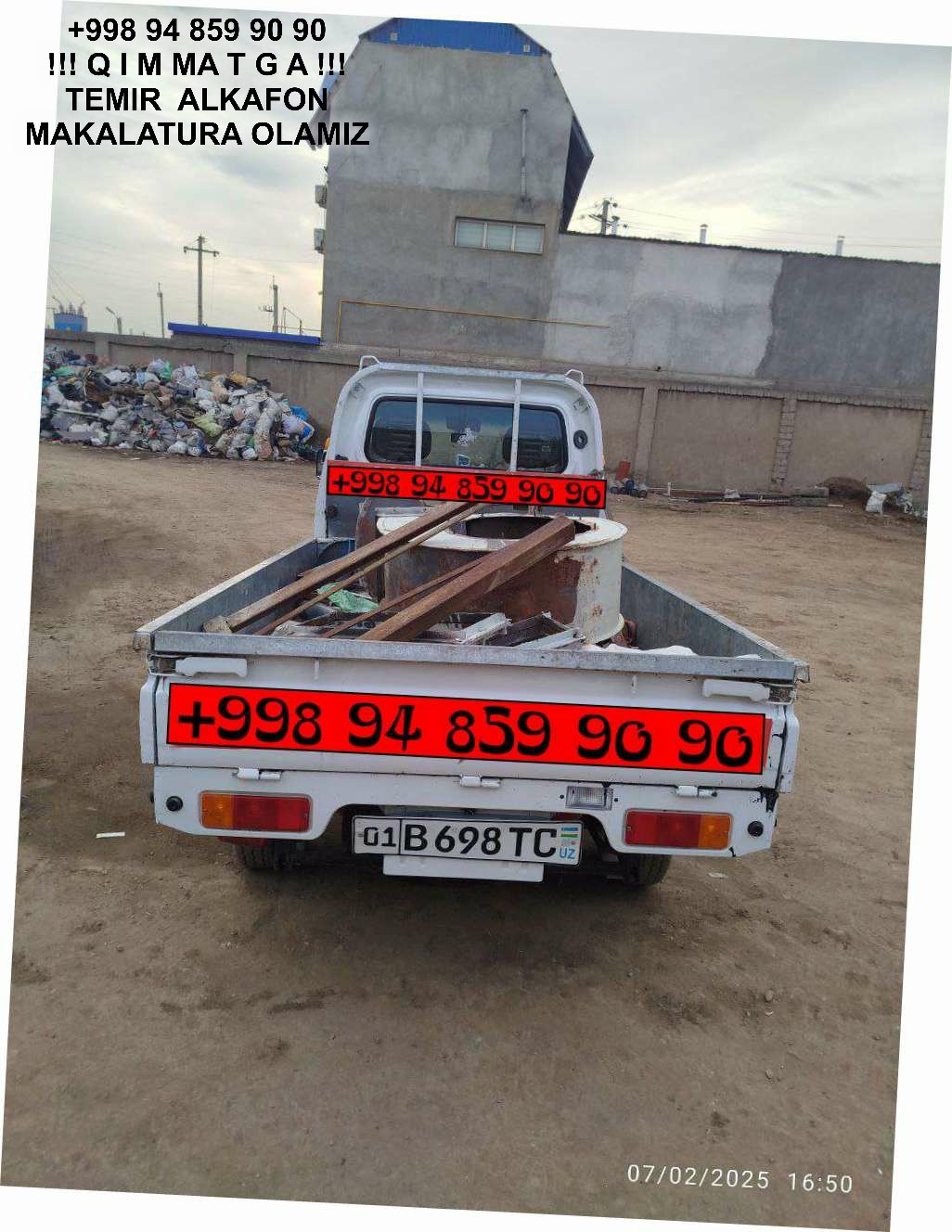 Metallolom qabul qilish Yakkasaroy